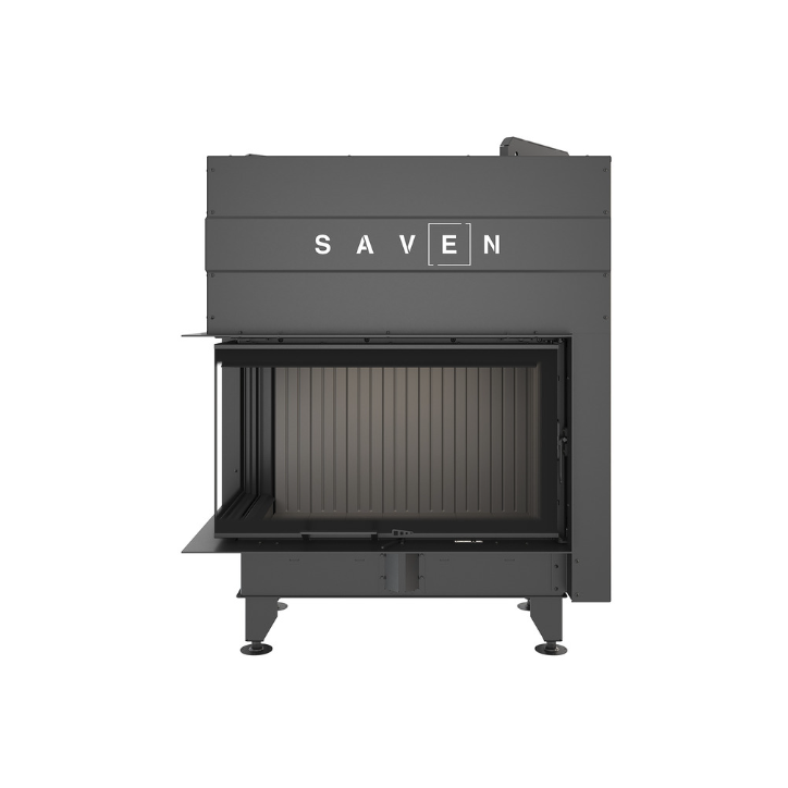 Insert de cheminée SAVEN Energy Up 85 x 50 x 47 L Noir (17,0 kW) ECO
