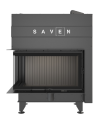 Inserto de chimenea SAVEN Energy Up 85 x 50 x 47 L Negro (17,0 kW) ECO