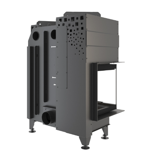 Inserto per camino SAVEN Energy Up 85 x 50 x 47 L Nero (17,0 kW) ECO