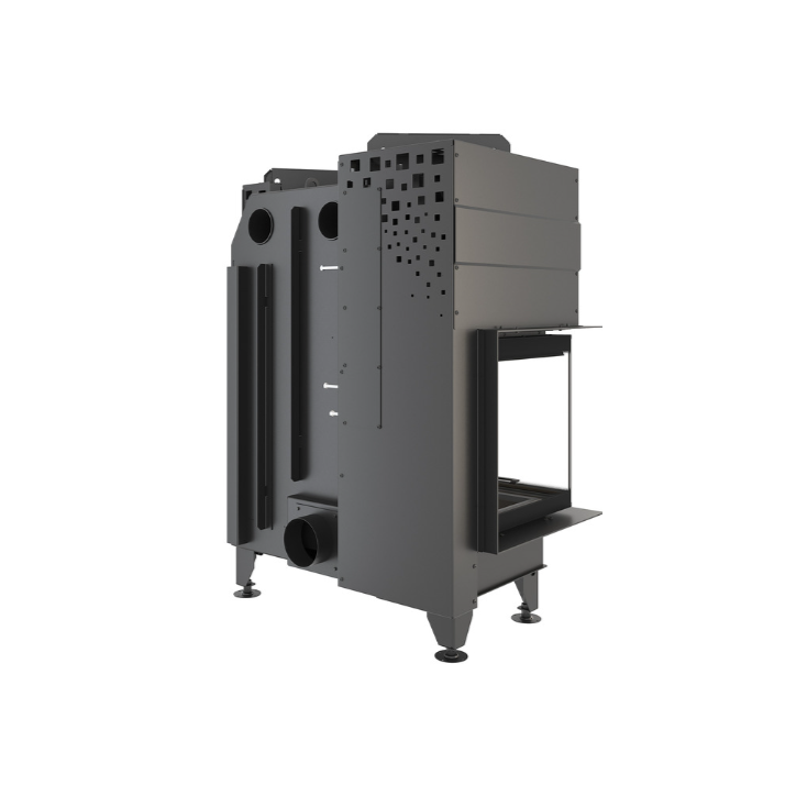 Lareira de encastrar SAVEN Energy Up 85 x 50 x 47 L Preta (17,0 kW) ECO