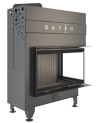 Insert de cheminée SAVEN Energy Up 85 x 50 x 47 R Noir (17,0 kW) ECO