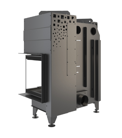 Insert de cheminée SAVEN Energy Up 85 x 50 x 47 R Noir (17,0 kW) ECO