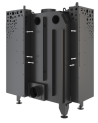 Insert de cheminée SAVEN Energy Up 85 x 50 x 47 R Noir (17,0 kW) ECO
