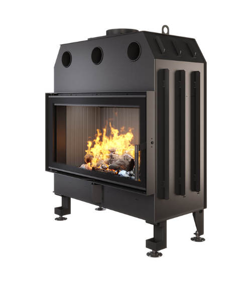 lareira em aço SAVEN Energy 90x50 Eco – 19 kW