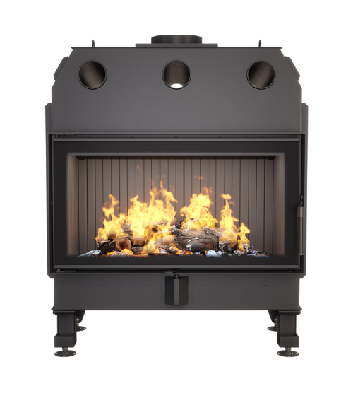 lareira em aço SAVEN Energy 90x50 Eco – 19 kW