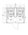 Cabine infrarouge CARBONE 2