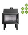Inserto camino HEATING.PRO.M.6 - sinistro