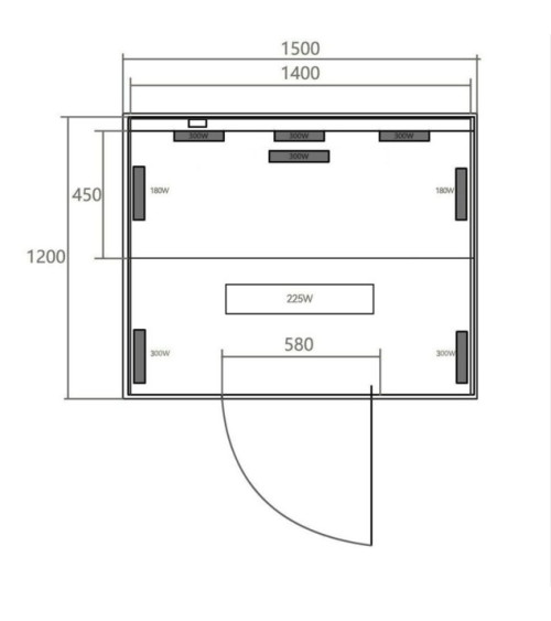 Cabine infrarouge OPEN - Découvrez notre sélection à petit prix sur https://devanoo.com
