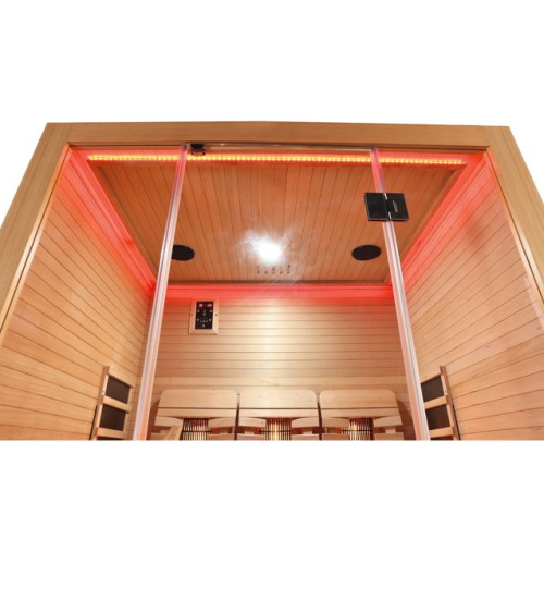 Cabine infrarouge OPEN - Découvrez notre sélection à petit prix sur https://devanoo.com