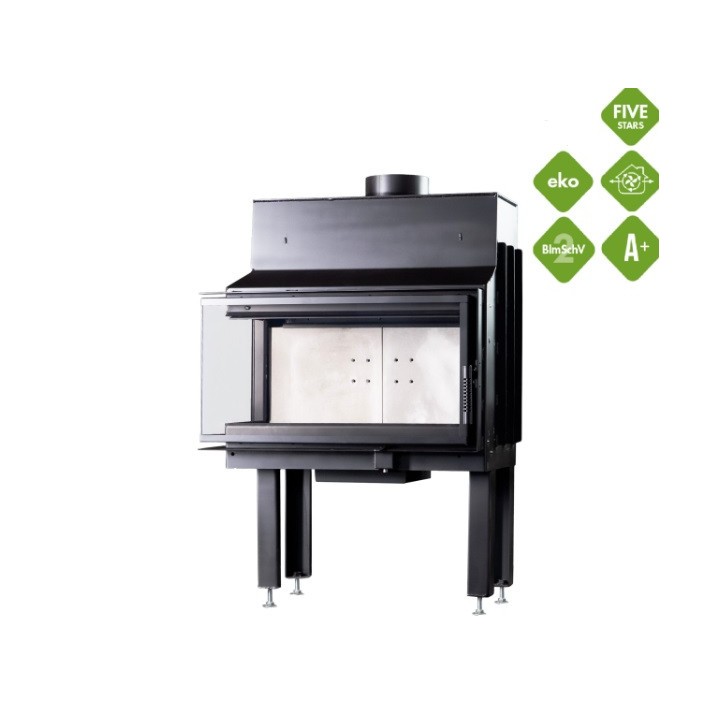 Insert cheminée HEATING.PRO.M.7 - gauche