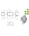 Inserto para lareira HEATING.PRO.M.7 – direita