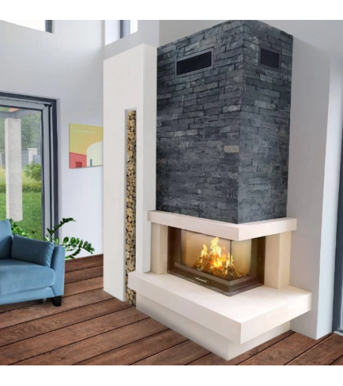 Inserto para chimenea 90 EVO CGL LD d200 87 CM 8-14kW