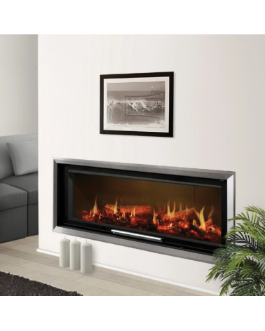 Insert de cheminée 160 EVO 2LD TUNNEL d250  20kW design haut de gamme