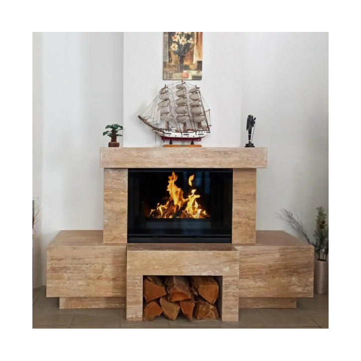 Inzethaard 80 CM LD EVO 8-14kW hoogwaardig design