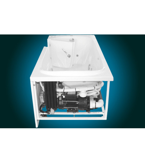 Baignoire à porte EULALIE 140/150/160 x76x60 cmpour personnes à mobilité reduite- baignoire design - mobilier salle de bain