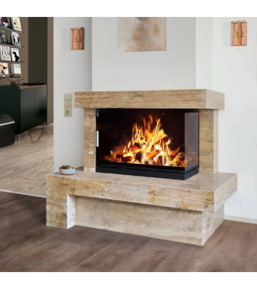 Insert de cheminée 69 CM B CGL d150 5-8kW