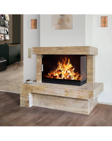 Insert de cheminée 69 CM B CGL d150 5-8kW