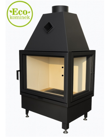 Insert de cheminée Kominek 10KW 135cm x 71cm