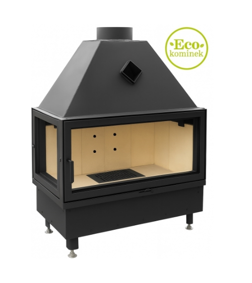 Insert de cheminée Kominek 12KW 112cm x 91cm