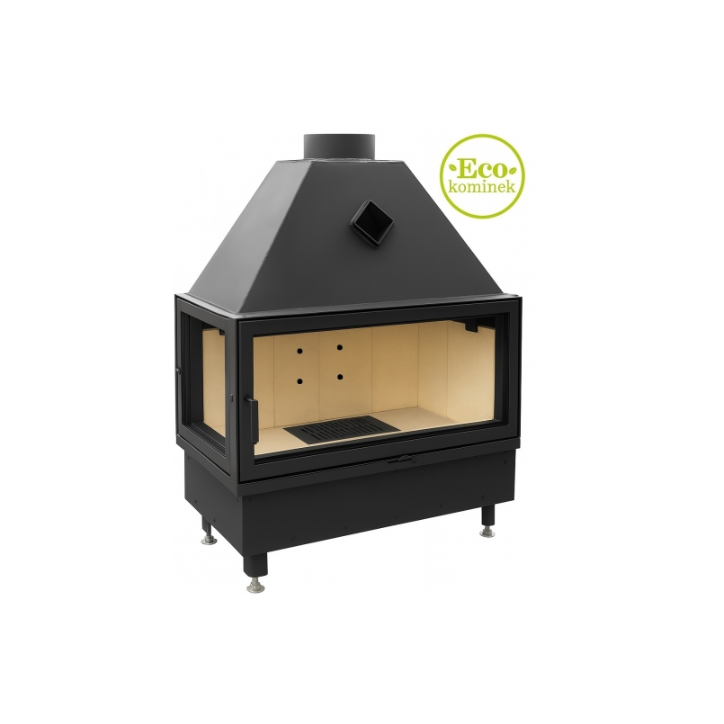 Insert de chimenea Kominek LSLD 12KW 112cm x 91cm Insert de chimenea Kominek LSLD 12KW 112cm x 91cm