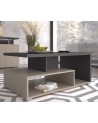 Salon complet SERIO - beige et noir