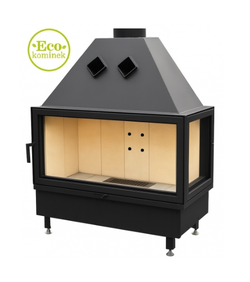 Insert de cheminée Kominek PP 13KW 128cm x 106cm