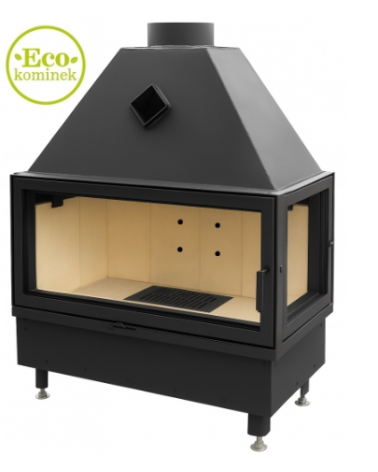 Insert de cheminée Kominek 12KW 112cm x 91cm