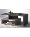 Salon complet SERIO - beige et noir