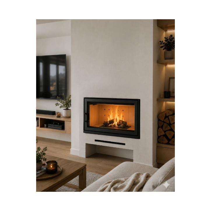 Inserto camino Kominek LSLD 12KW 112cm x 91cm
