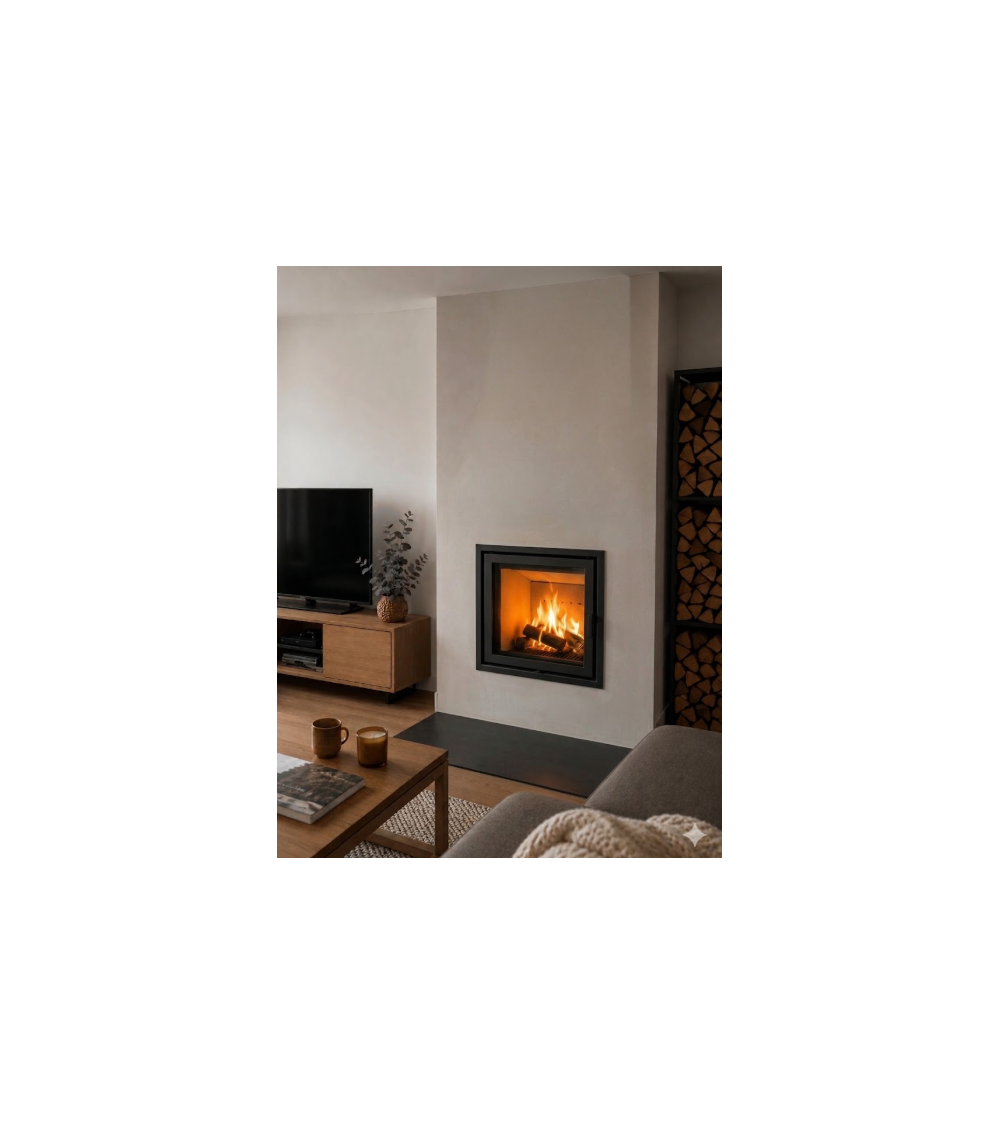 Inserto de lareira Kominek 9 kW 140CM x 51CM