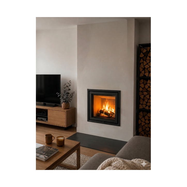 Insert de cheminée Kominek 9 kW 140CM x 51CM