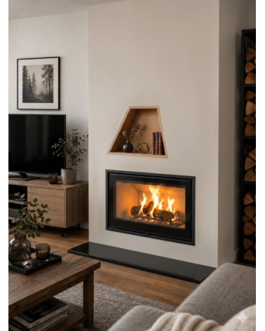Insert de cheminée Kominek 10KW 135cm x 71cm