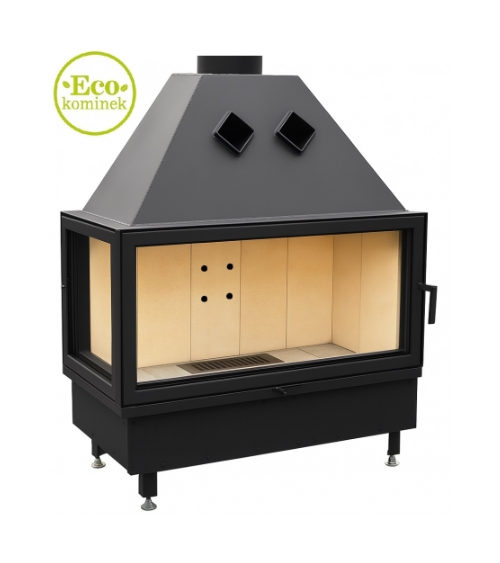 Insert de cheminée Kominek  13KW 128cm x 106cm