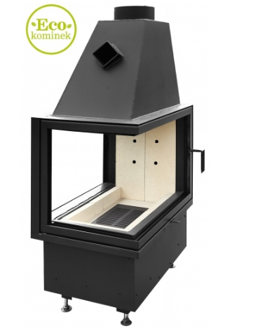 Insert de cheminée Kominek 10KW 122cm x 49cm
