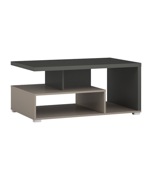 Salon complet SERIO - beige et noir