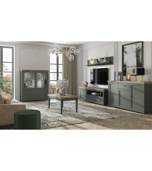 Salon complet Evora - vert olive