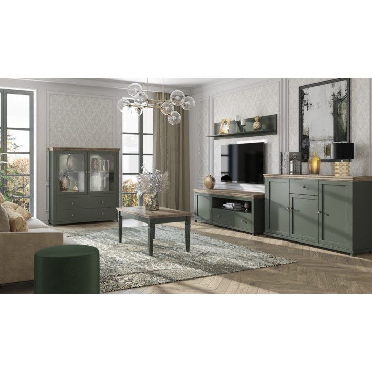 Salon complet Evora - vert olive