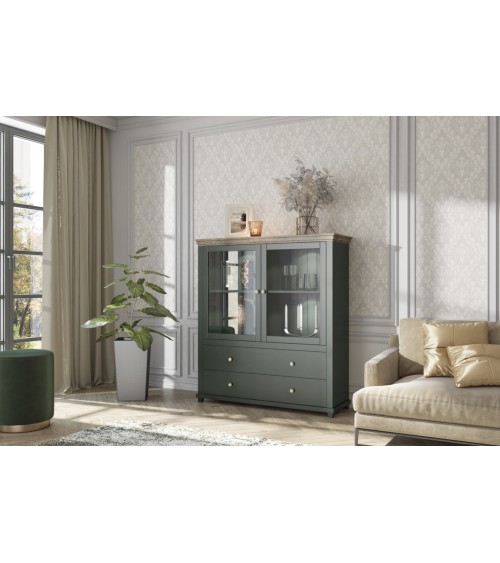 Salon complet Evora - vert olive