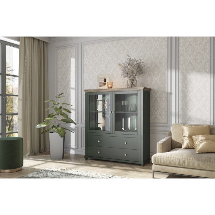 Salon complet Evora - vert olive