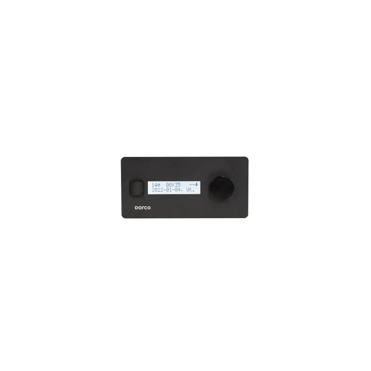 Regulador electrónico de velocidad de rotación ERO-32AP-0 (empotrable, pantalla LCD, negro)