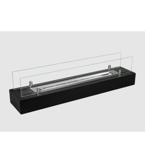 Biochimenea empotrable con cristal 700 mm