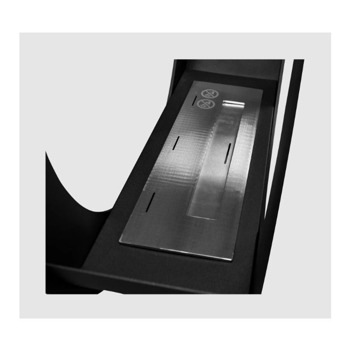 Lareira de bioetanol autoportante preto mate 49 x 48 x 15 cm