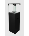 Biocamino da terra PATIO – BESTIA nero opaco 95,7 x 26,8 cm