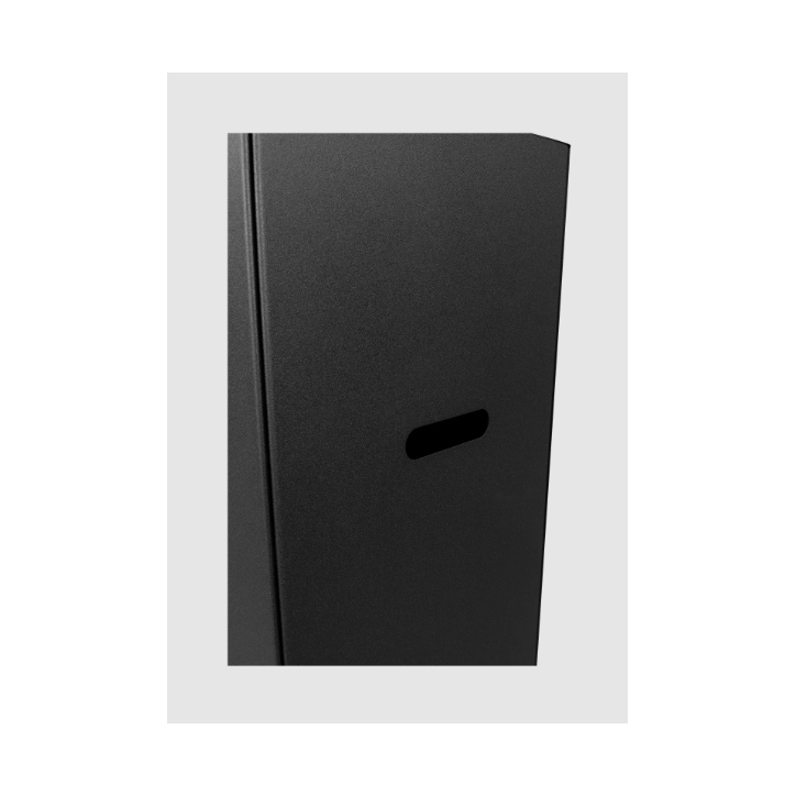 Biocheminée sur pied PATIO – BESTIA noir mat 95,7 x 26,8 cm