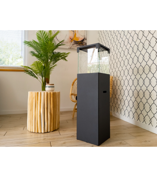 Biocamino da terra PATIO – BESTIA nero opaco 95,7 x 26,8 cm