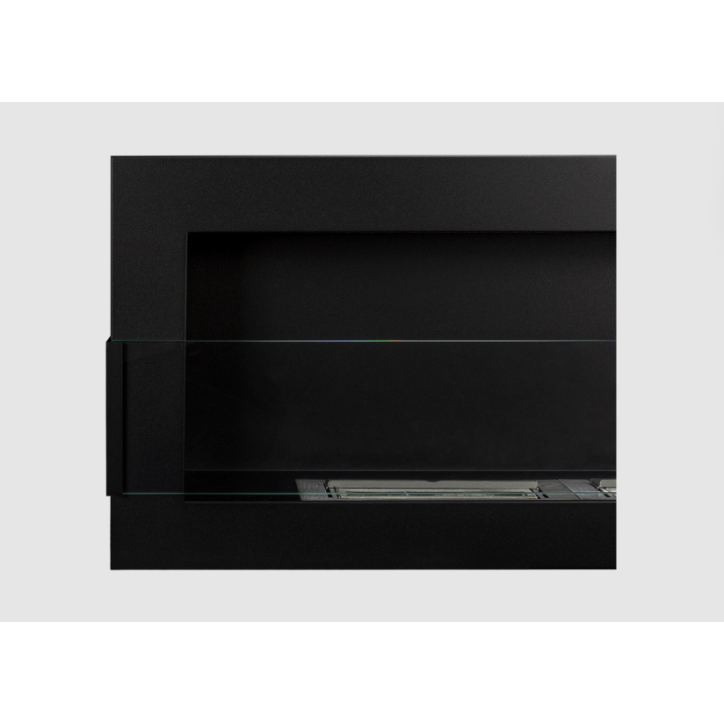 BIOLAREIRA 1200x400 estrutura preta com vidro