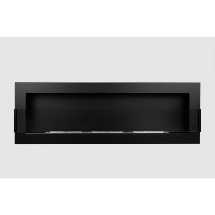 BIOLAREIRA 1200x400 estrutura preta com vidro