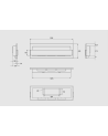 BIOCHIMENEA 1200x400 estructura negra con cristal