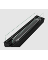 Lareira ecológica de embutir com vidro 700 mm