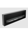Biocheminée murale 1200 x 400 BOX avec vitre – Finition structurée